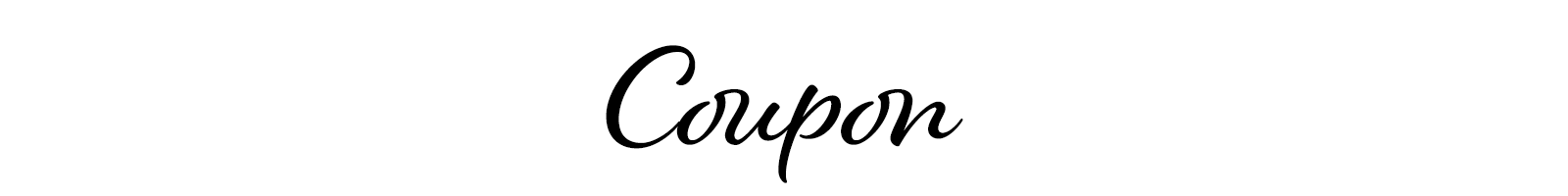 Coupon